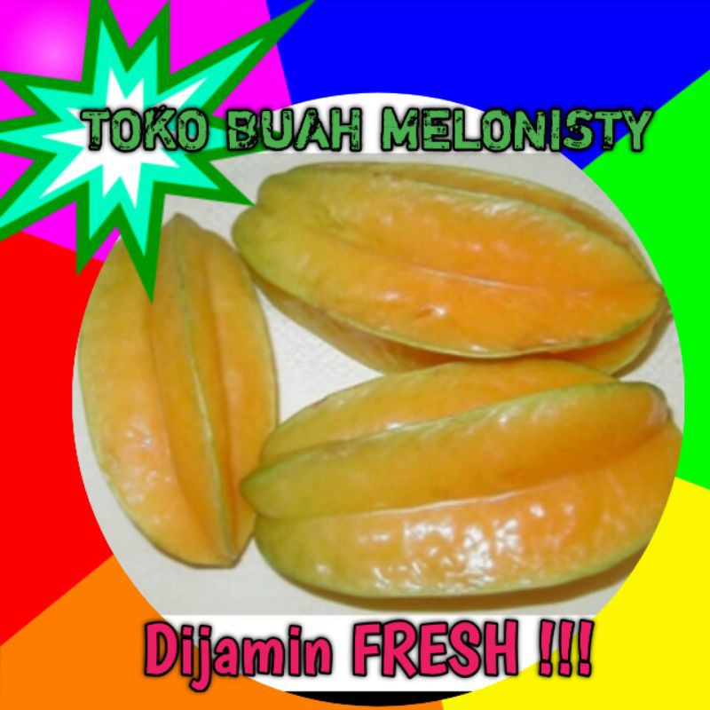 

[ PER 500 Gram ] BELIMIBING BUAH, BUAH BELIMBING SEGAR