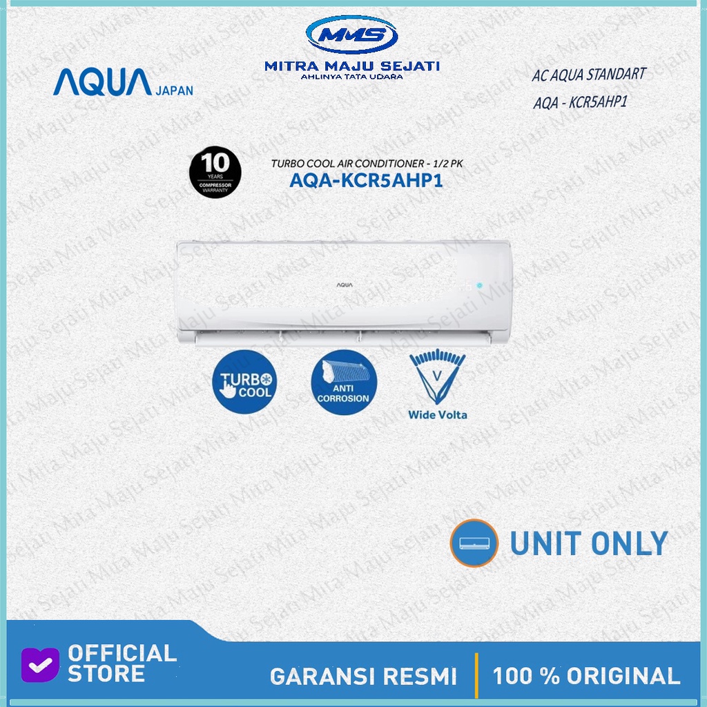 Ac Aqua Split 1/2 PK KCR-05AHP ( Unit Only )