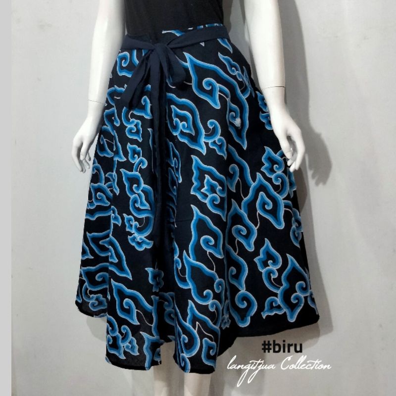 BAWAHAN BATIK ROK KLOK UMBRELLA STYLE | ROK BATIK CAP MODEL PAYUNG