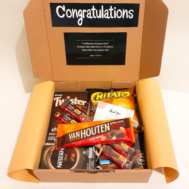 

SNACKBOX / GIFTBOX / HAMPERS - BROWN EDITION