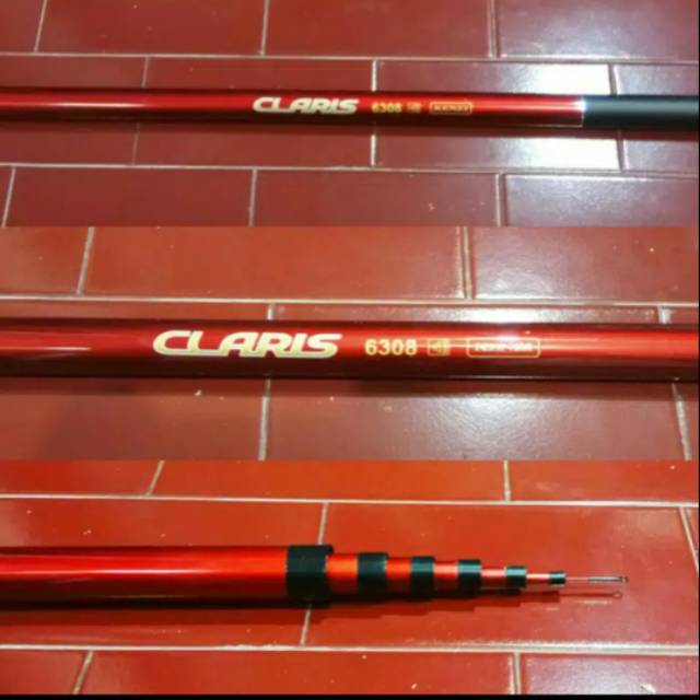 Joran tegek carbon kaku kenzi new claris 630