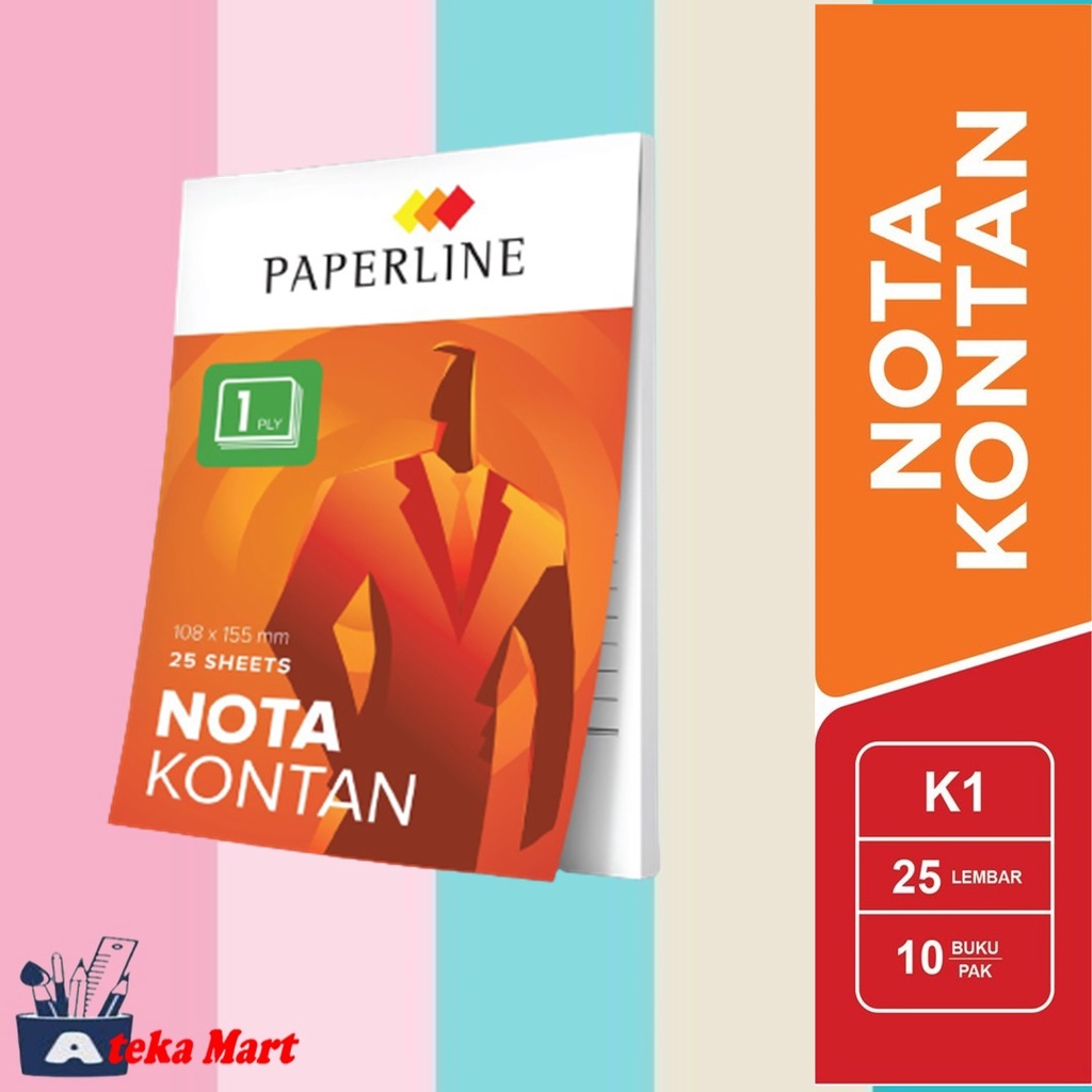 

PAPERLINE NOTA KONTAN KECIL K1/K2/K3