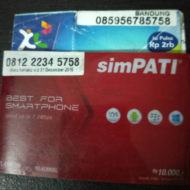 Perdana couple 5758 simpati & XL