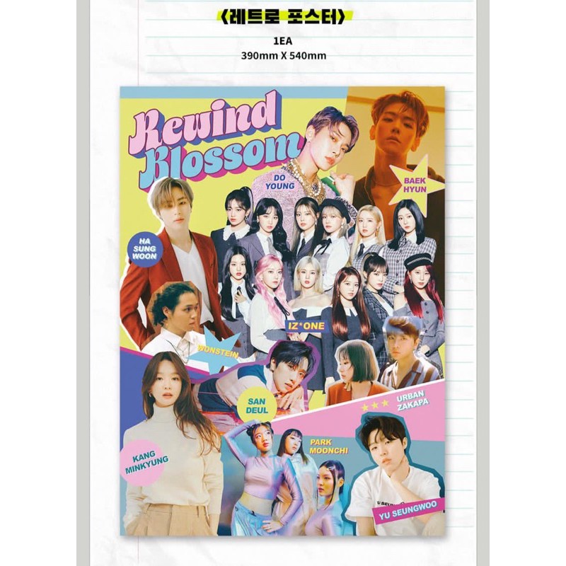 [OPEN PO KEDUA] FULL SET KASSETTE REWIND BLOSSOM