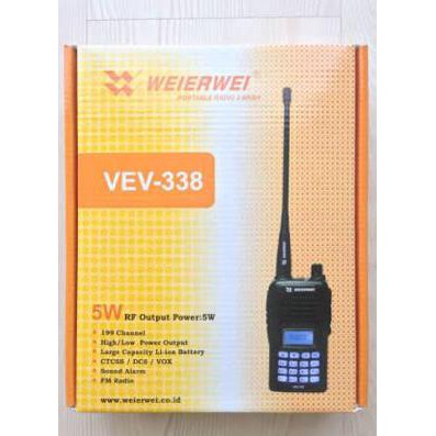 Murah  Handy Talky Ht Weierwei Vev-338 Vhf