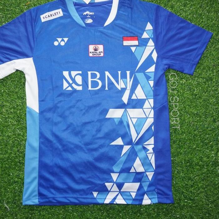 Terbaru dan terlaris Baju badminton yonex Y173/Baju badminton BNI Y173/kaos badminton/kaos olahraga 