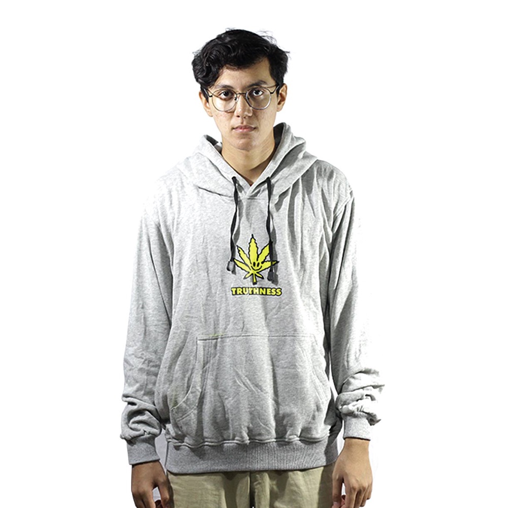 Hoodie Pria Abu Misty Eight Wardrobe Hoodie Series Truthness Misty Gray