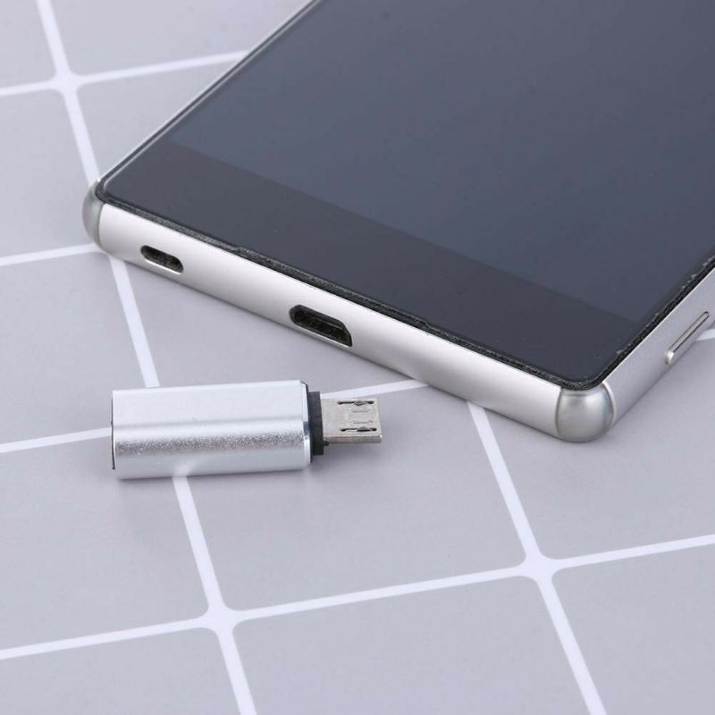 Adapter Converter USB Type-C to Micro USB Female Male Tipe UK