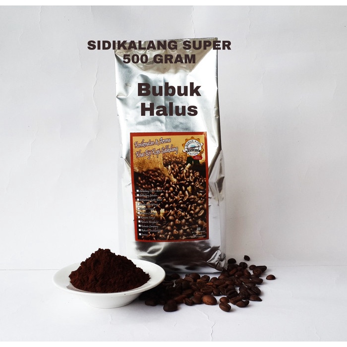

KOPI SIDIKALANG SUPER 500 GRAM - KOPI BUBUK HALUS
