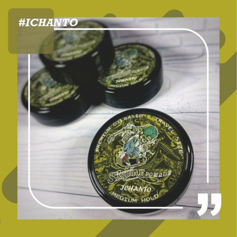 SMURF POMADE TRAVEL SIZE / TERMURAH / FREE SISIR DAN STIKER !!