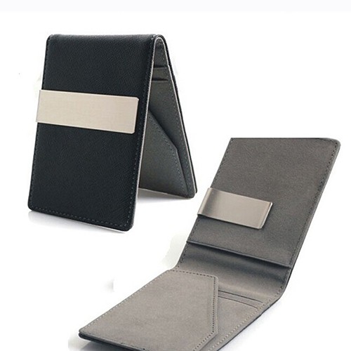 Dompet Money Clip Man wallet Leather Penjepit Uang