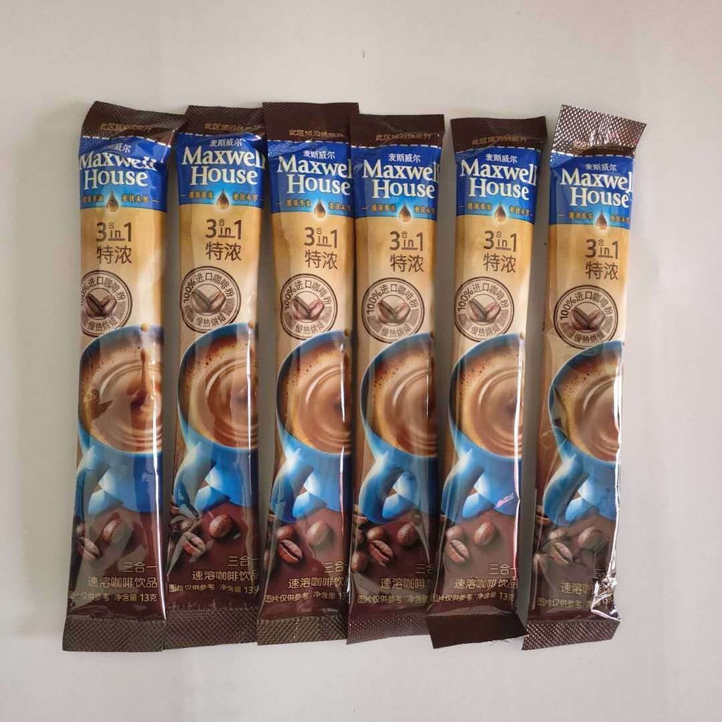 

Maxwell House 3 in 1 Coffee Espresso kopi isi 30 sachet
