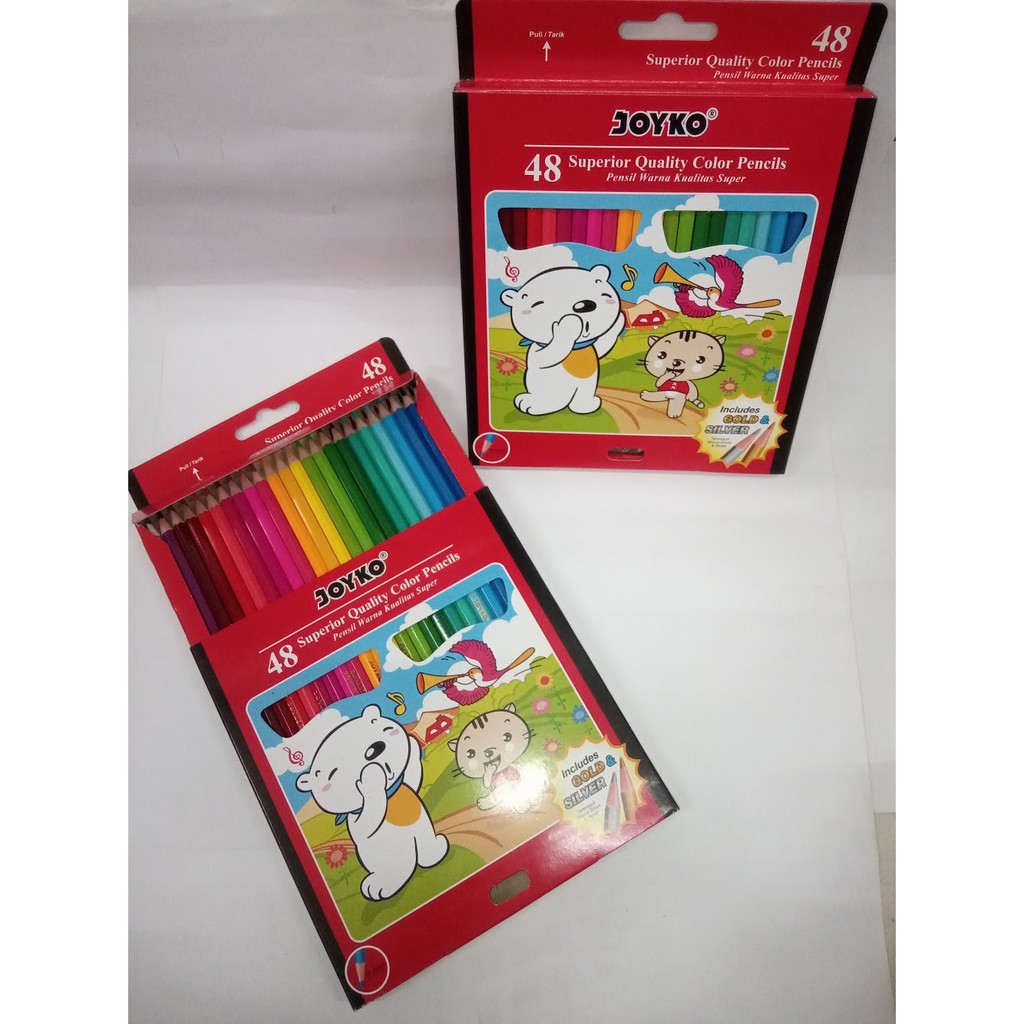 

Pensil Warna 48 warna Joyko PB