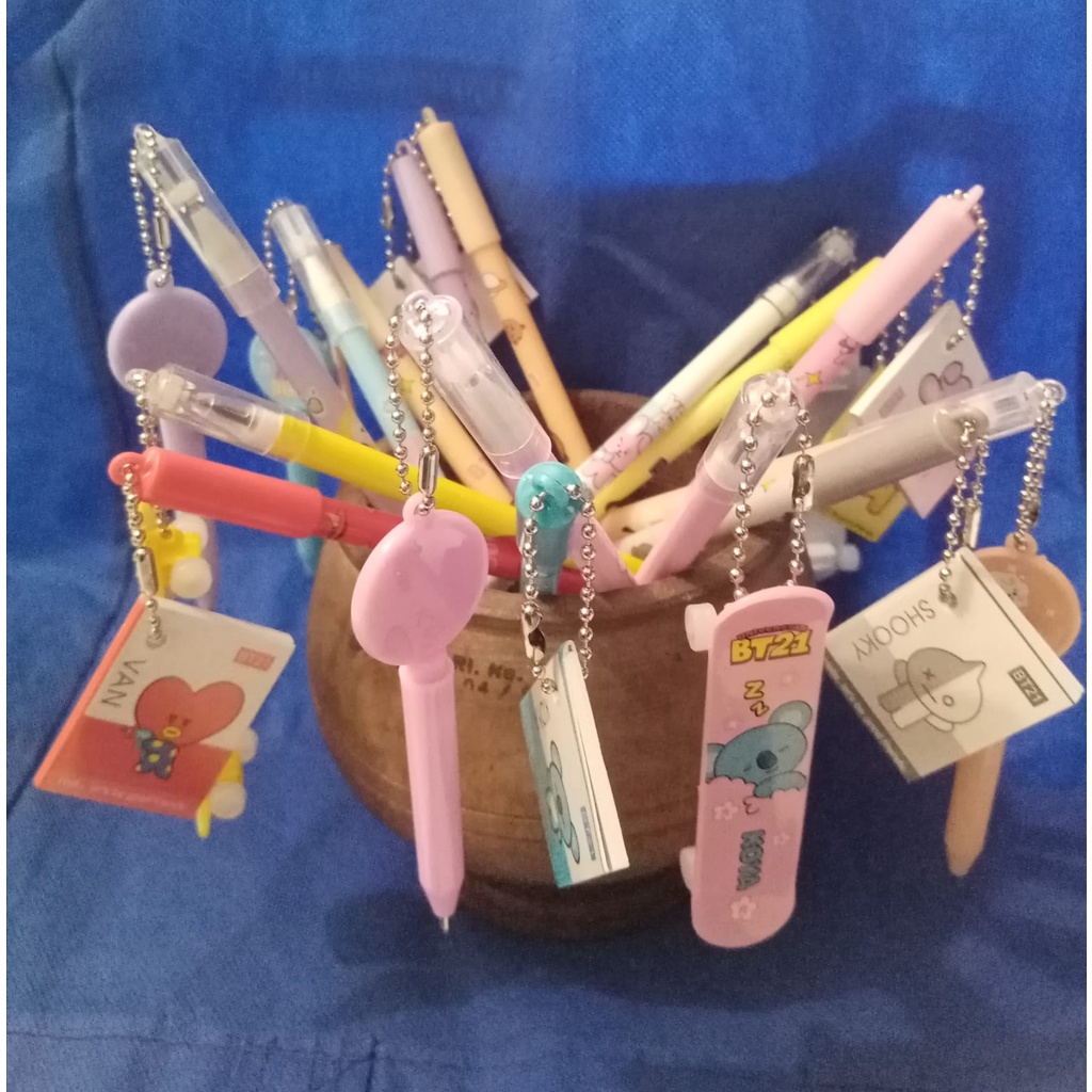 

⚡YuKaMarket⚡ PULPEN GEL BTS BT21 KARAKTER PR 122