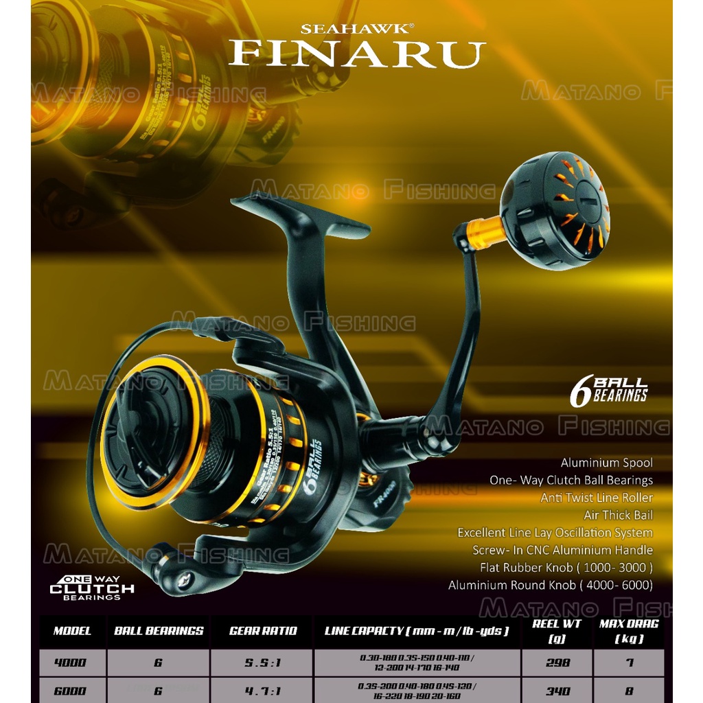 REEL SEAHAWK FINARU