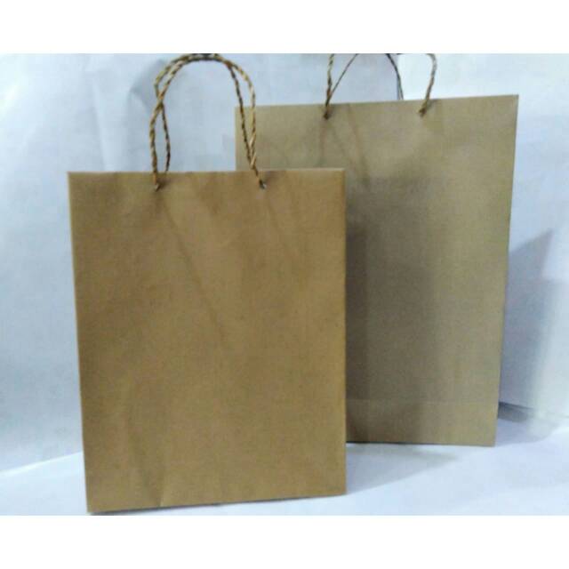 

PAPER BAG KRAFT COKLAT . T880306 S1
