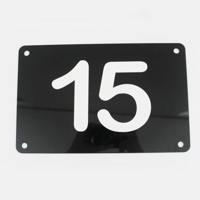 

Nomor Rumah Acrylic Timbul 15x10cm | Nomor Rumah Acrylic