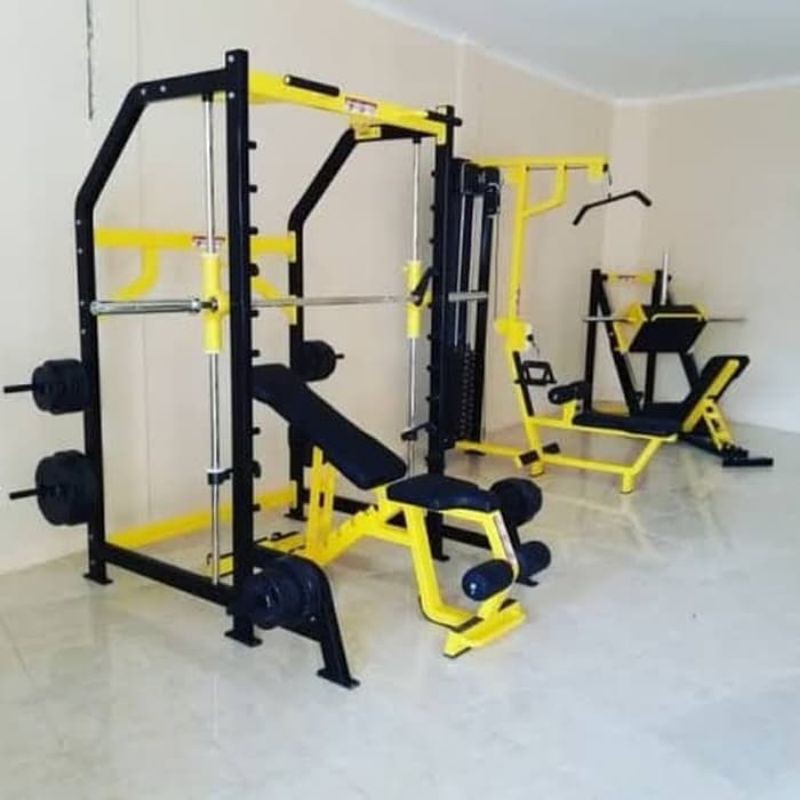 ALAT FITNES ANGKAT BEBAN SMITH MACHINE