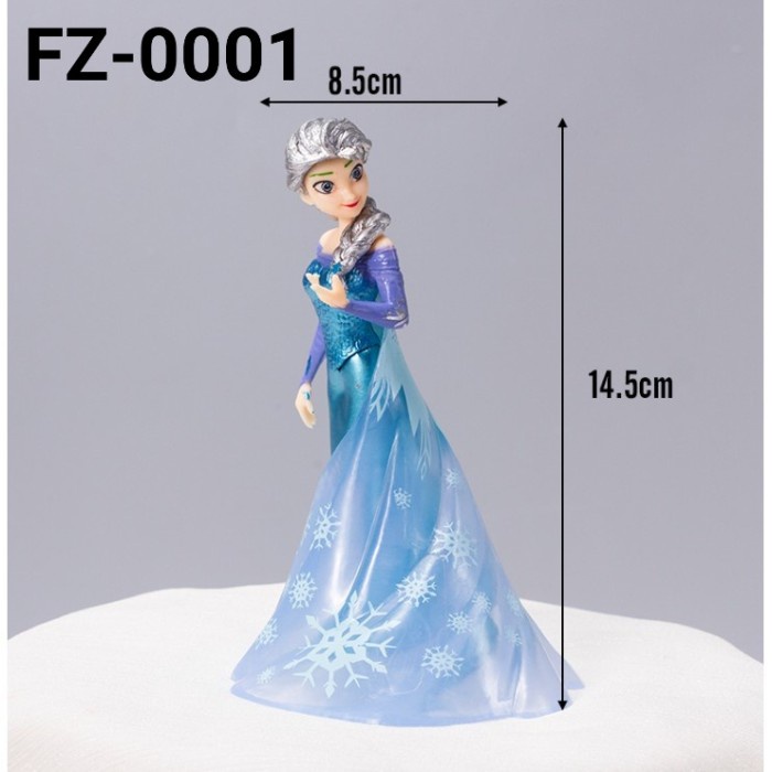 

FZ-0001 CAKE TOPPER FIGURINE HIASAN KUE CAKE MAINAN FROZEN ELSA TERMURAH