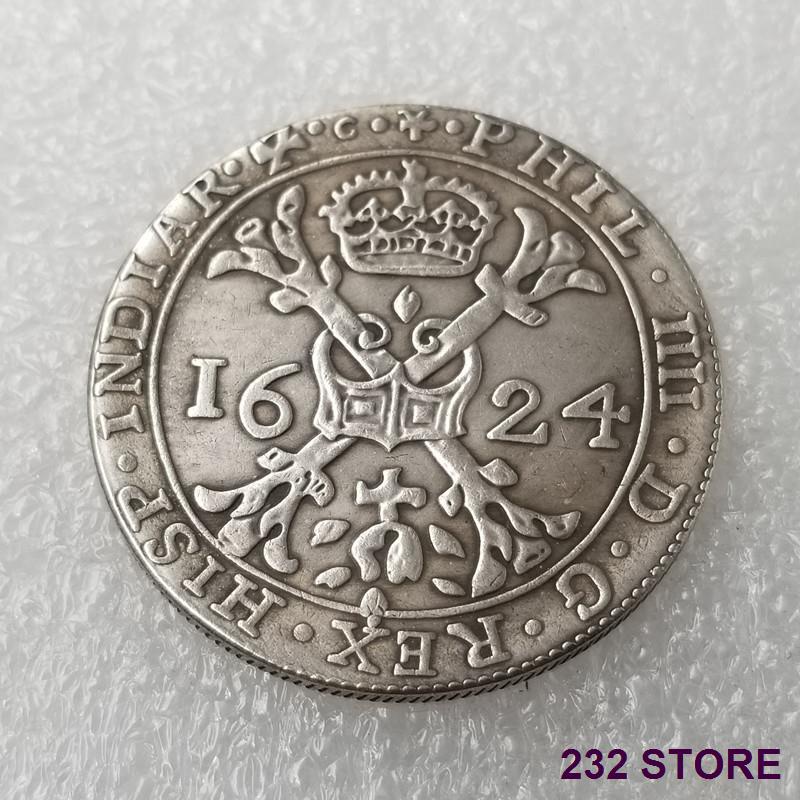 Koleksi Antik 1624 Koin Belanda Spanyol - 531