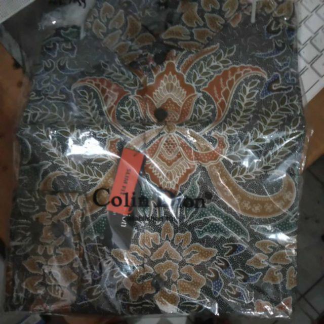 Kemeja Batik Pria Slim Fit Hem Batik Pria Slimfit Luigibatani Elegan Cbl1059