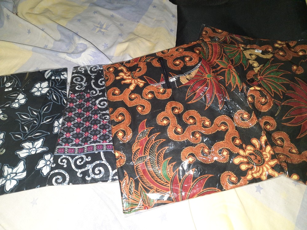 Couple Sarimbit Batik Ayah Anak Motif Cendrawasih Batik Anak Terlengkap