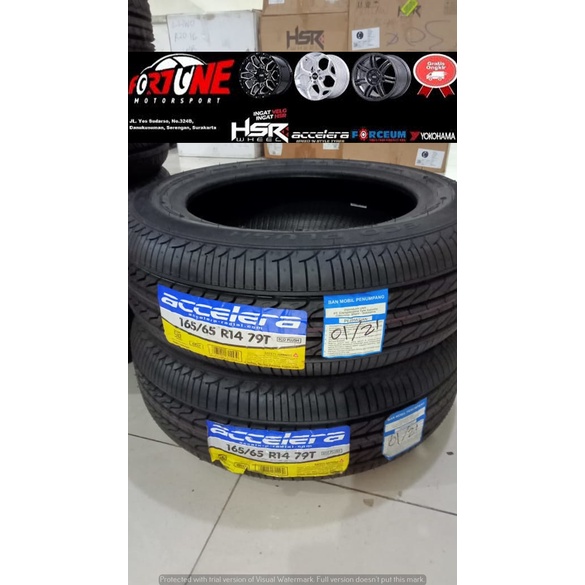 Ban Mobil 165 65 R14 Accelera Eco Plush Ban Mobil Tubeless Ring 14