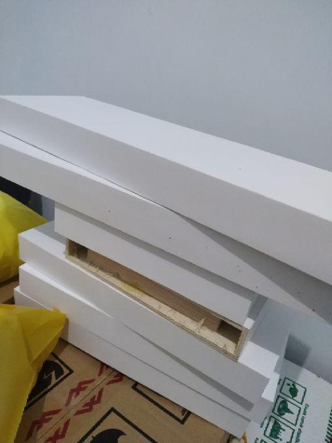 Set Rak Dinding Minimalis 3 Pcs Ukuran 30 & 30 & 40 Cm Floating Shelf Ambalan Rak Dinding Gantung