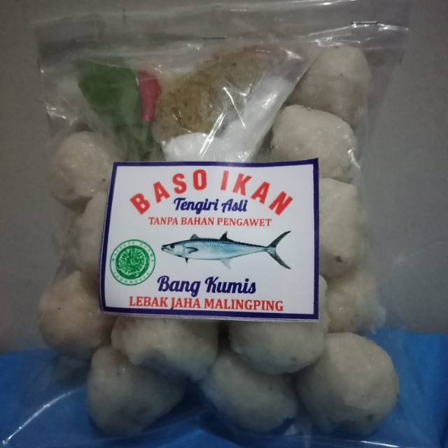 

Bakso ikan malingping