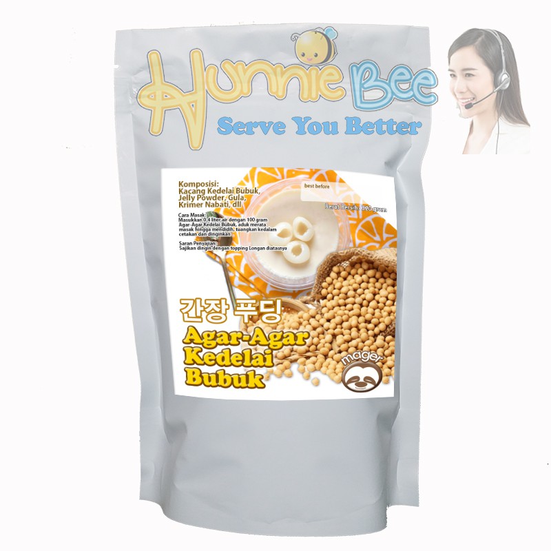 

Agar-Agar Kedelai Bubuk kemasan 320 gr