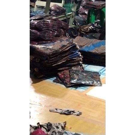 baju Kemeja Batik Slimfit exclusive original butik Atasan Batik Seragam M L XL XXL