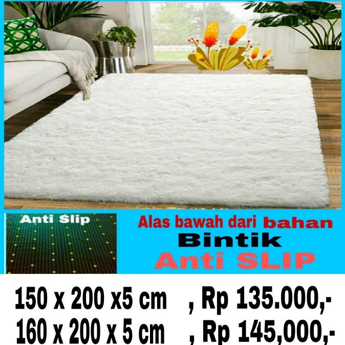 Karpet bulu rasfur, 150 x 200 cm