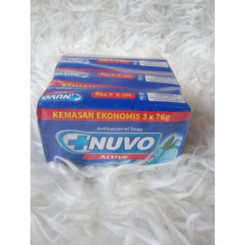 NUVO SABUN BATANG ISI 3
