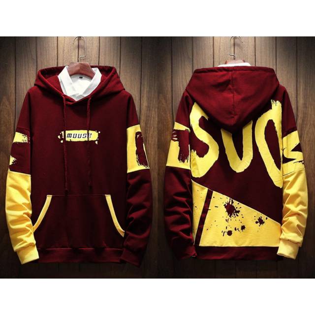 Bj basara maron baju  cowok  baju  hodie sweater  cowok  