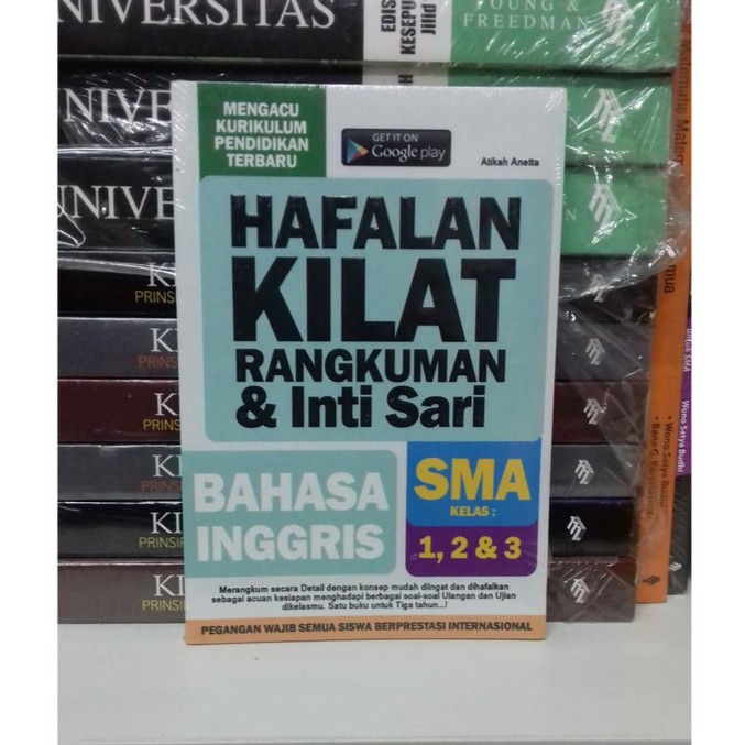 

HAFALAN KILAT RANGKUMAN & INTI SARI ( BAHASA INGGRIS ) UNTUK SMA