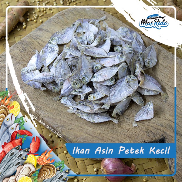 

IKAN ASIN PETEK KECIL / IKAN ASIN PETEK / IKAN PETEK ASIN KWALITAS SUPER HARGA MURAH