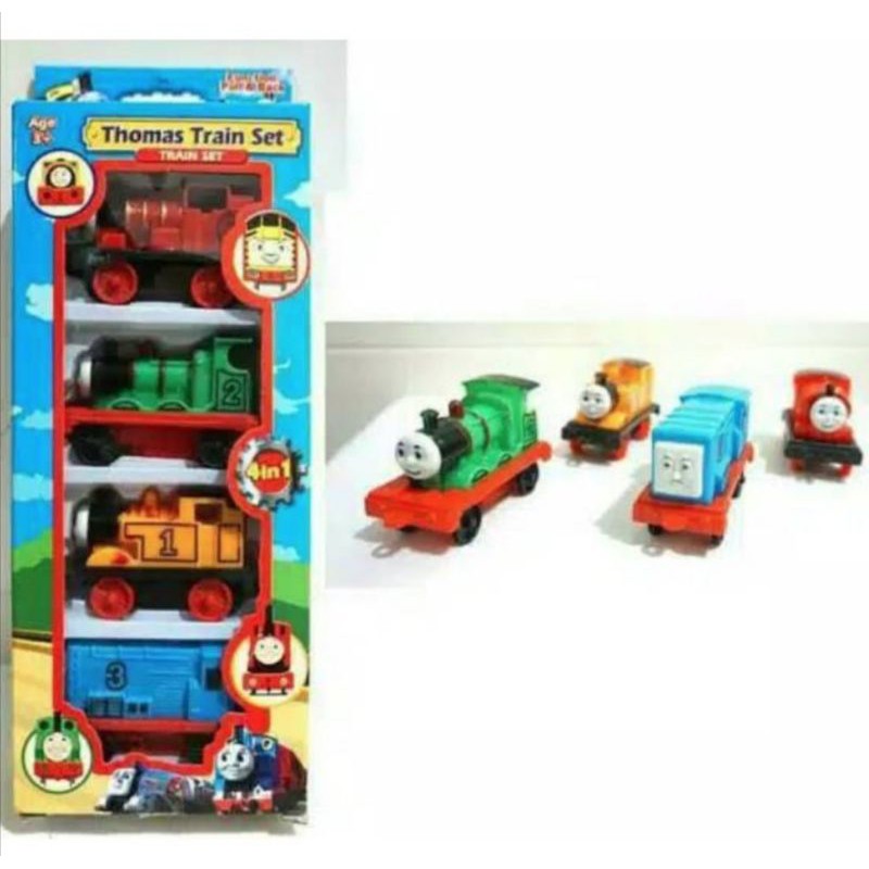 PROMO MAINAN THOOMAS TRAIN SET 4PCS