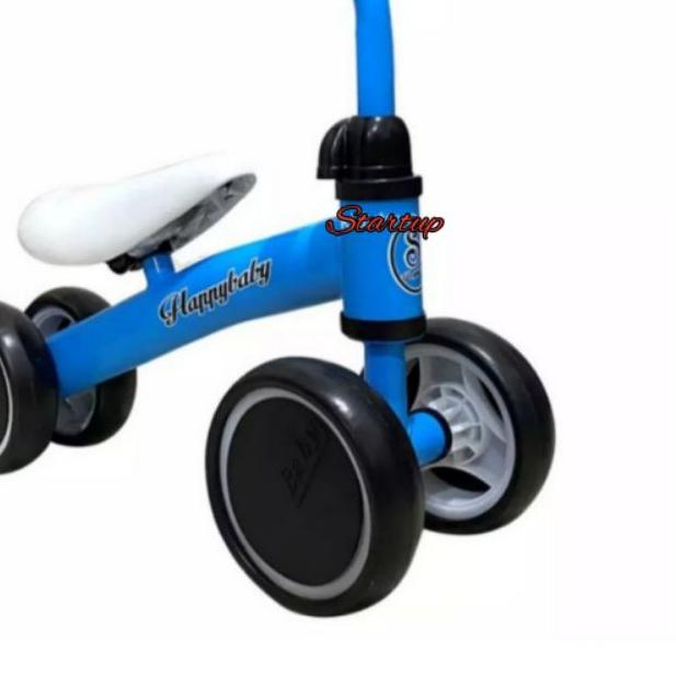 ♣ PROMO Sepeda Balance Bike Roda 4 Happybaby/ Sepeda Latihan Keseimbangan Anak ☺
