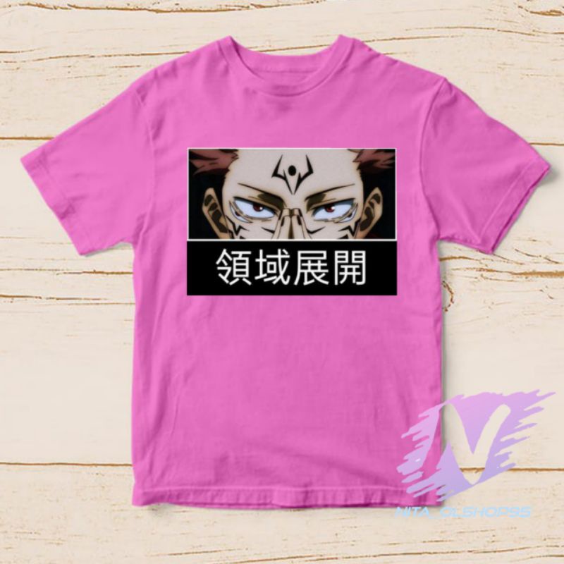 kaos jujutsu kaisen kaos anak anime populer