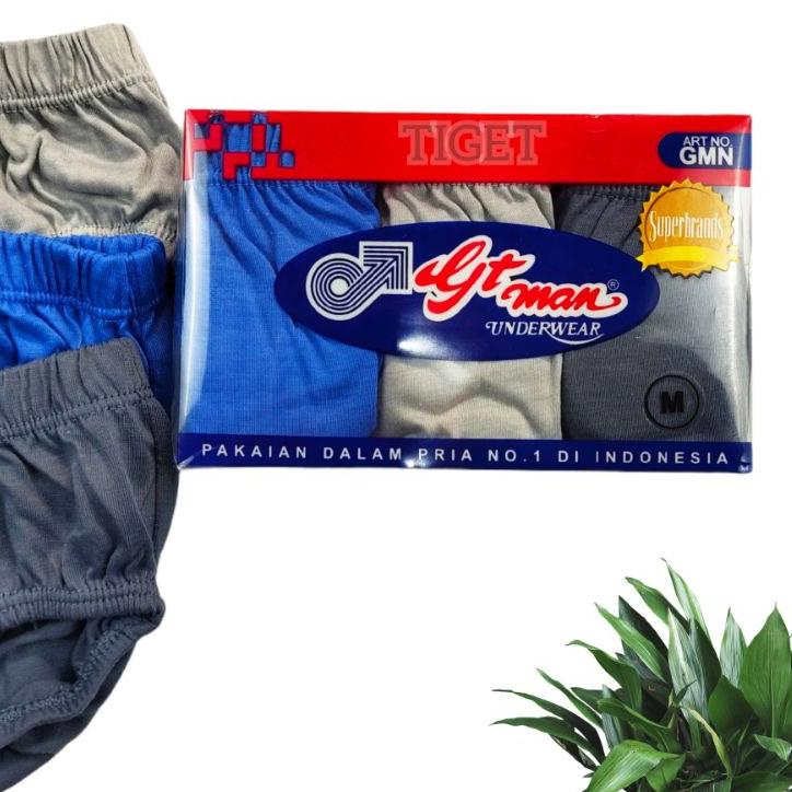 ⭐Buat Anda (isi 3) CD Celana Dalam Pria Cowok Dewasa Gtman Gt Man Type GMN ORIGINAL Murah Termurah B