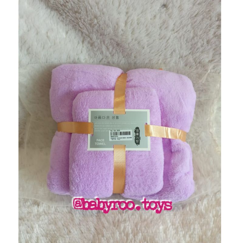 HANDUK MICROFIBER SQUARE POLOS 2IN1