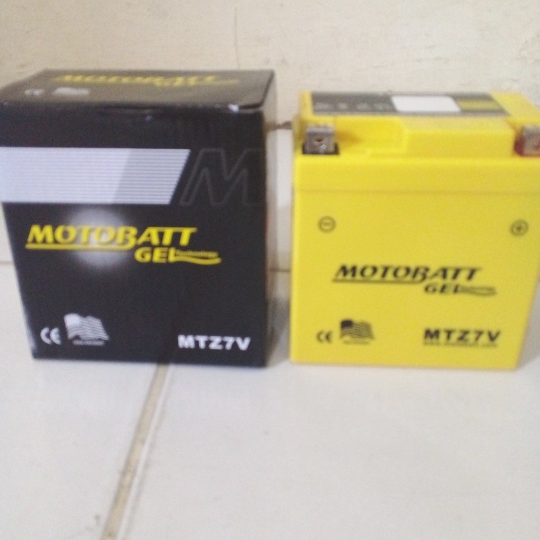 AKI MOTOR NMAX LAMA DAN NEW AEROX LEXI ADV PCX 150 Motobatt Gel Mtz7V - 7Ah ORIGINAL