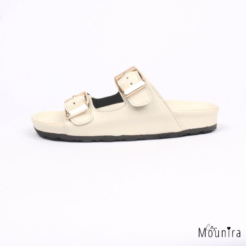 LOUVA Sandals By Ceisya Mounira-Broken White
