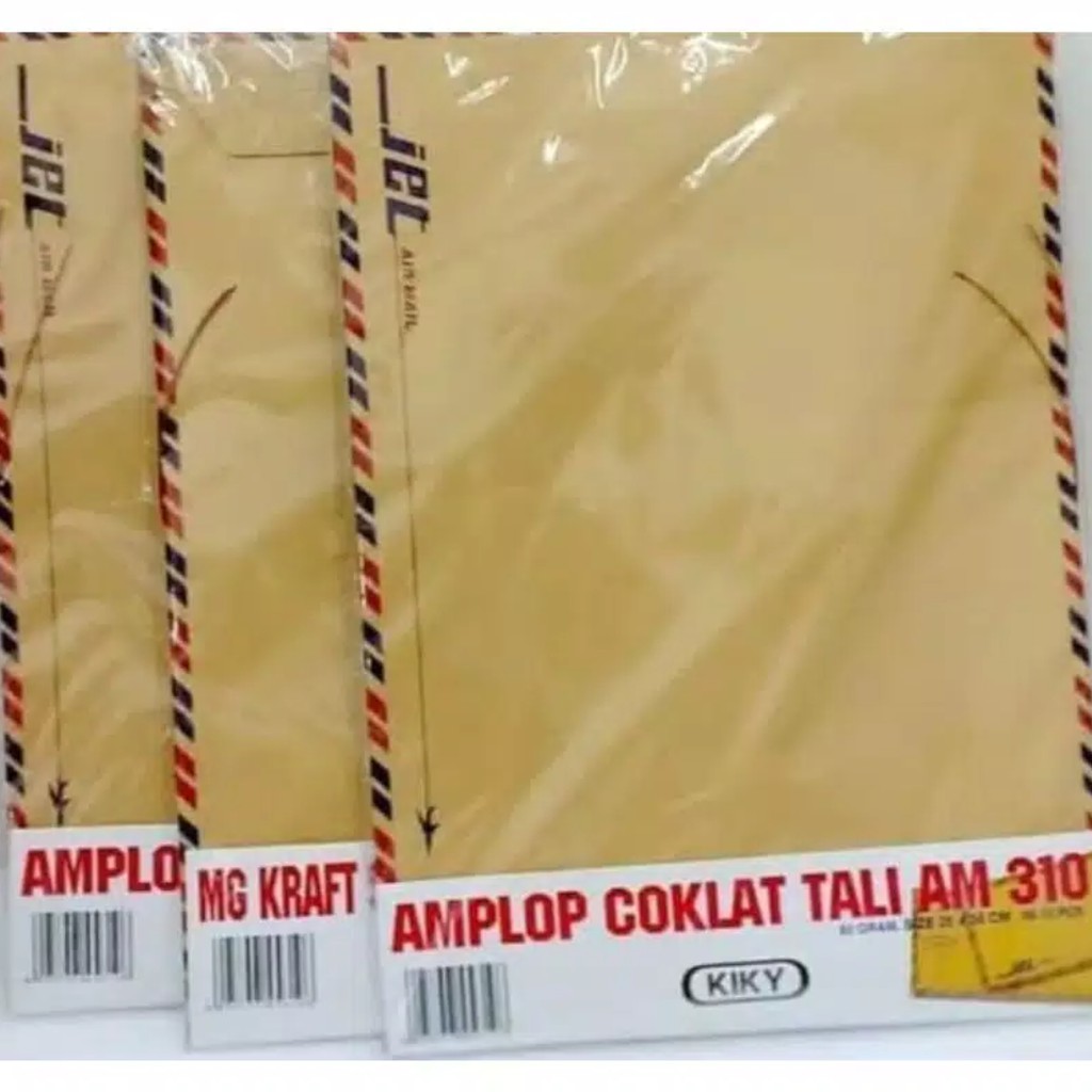 AMPLOP COKLAT TALI 1 PACK ISI 10 PCS. ORIGINAL. HARGA GROSIR. TERMURAH.