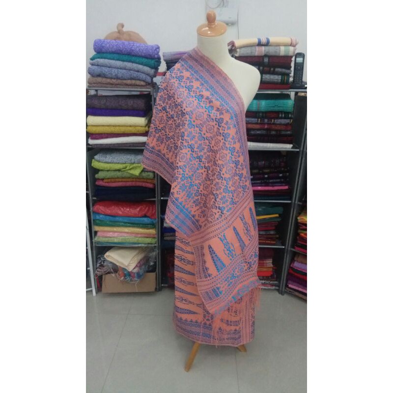Piala Full Peach Songket Tarutung