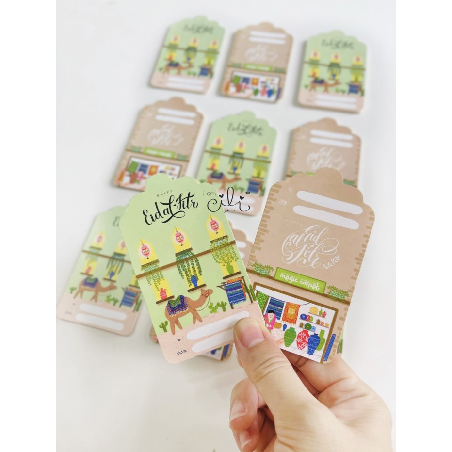 

(HTIF029)TAG ucapan idul fitri lebaran kertas tebal exclusive iamcili - GROSIR - PROMO - Bisa COD