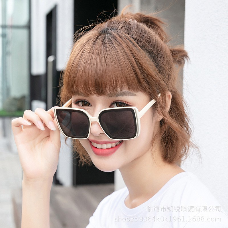 *ALIBABA1688*COD Kacamata Sunglass Wanita/Pria Kacamata Model Retro Way farer Sunglasses