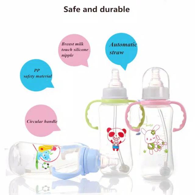 Botol Susu Bayi BPA FREE Baby Milk Bottle Besar 250ml BD12