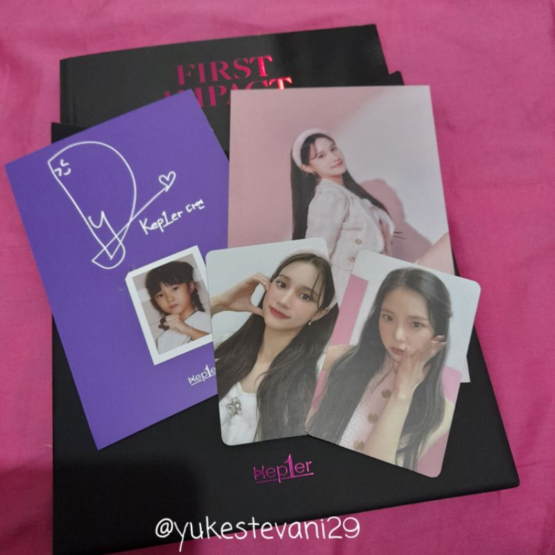 [READY]OFFICIAL Photocard Yujin Kep1er/ Baby card Dayeon Babycard kep1er