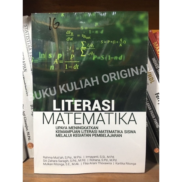 Buku Literasi Matematika Upaya Meningkatkan Kemampuan Literasi Matematika Siswa